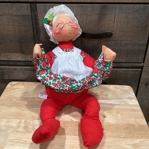VINTAGE 1967-68 ANNALEE CHRISTMAS MOBILITEE MRS. CLAUS